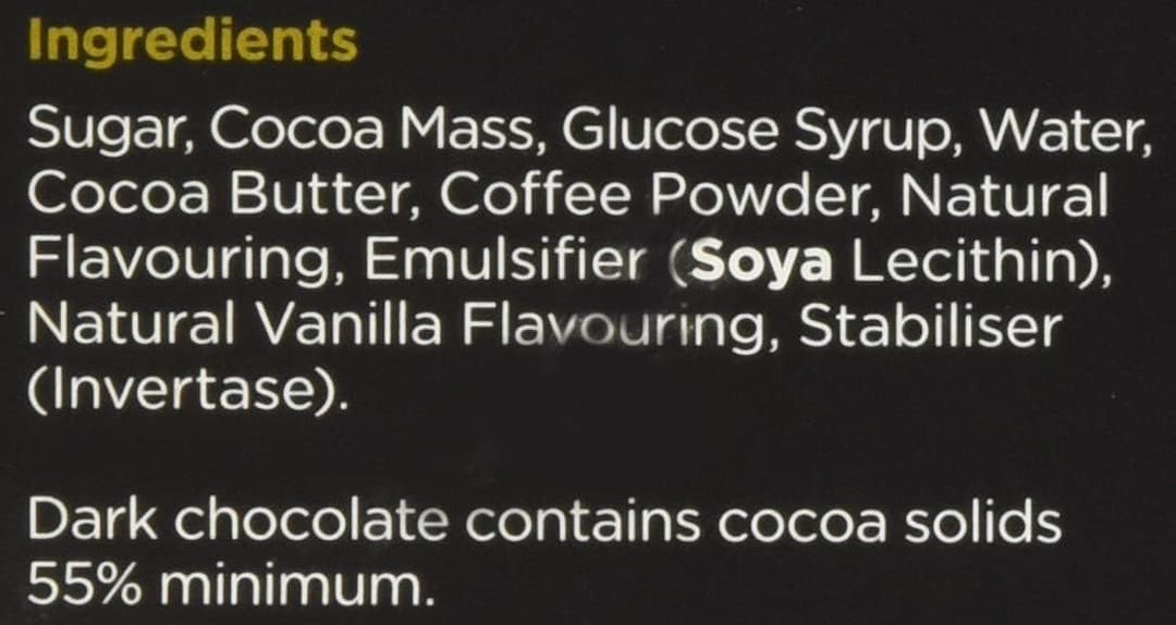 BEECH'S Dark Coffee Creams 150g - Smooth Dark Chocolate with Rich Coffee Creamy Centre