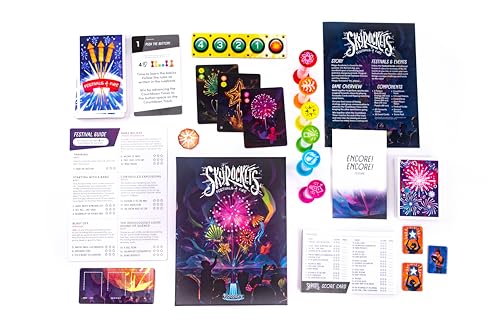 Floodgate Games Skyrockets Festivals of Fire Party Game - Card Game (FFG-SKY)