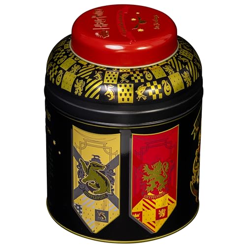 New English Teas Harry Potter Hogwarts House Crest Tea Caddy with 80 English Breakfast Teabags 7