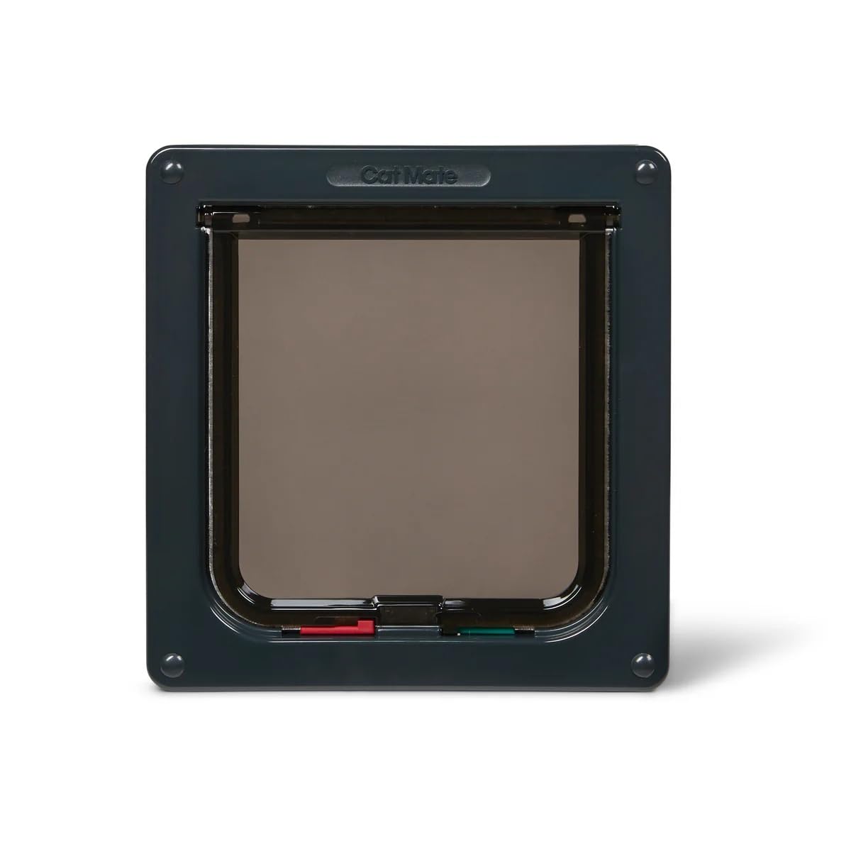Cat Mate 4-Way-Locking Cat Flap with Door Liner | Fits up to 50mm Thick Doors | Grey 1