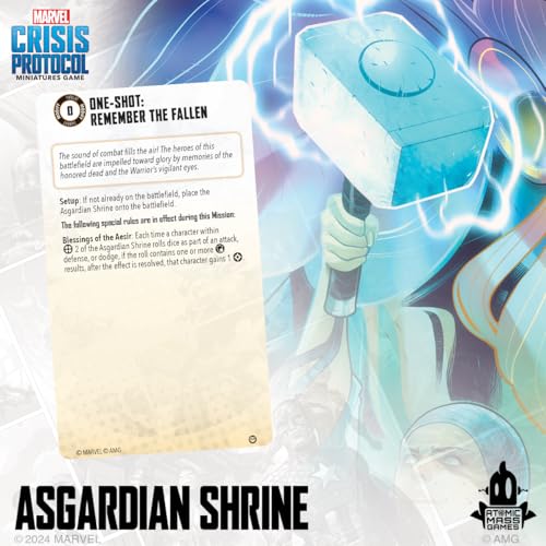 Atomic Mass Games Marvel Crisis Protocol: Asgardian Shrine Terrain Pack (FFGCP106)