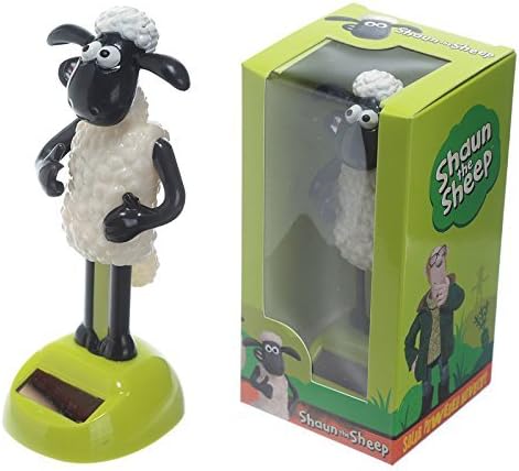 Puckator Shaun The Sheep Solar Powered Pal, Mixed, Height 13cm Width 5cm Depth 6cm 4