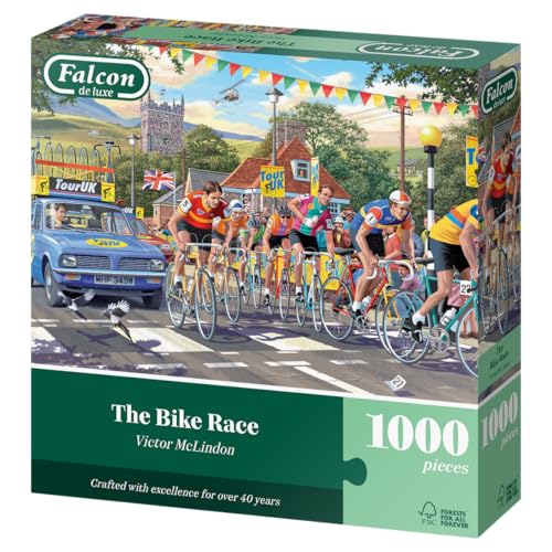 Falcon The Bike Race - 1000 Piece Jigsaw Puzzle for Adults 3