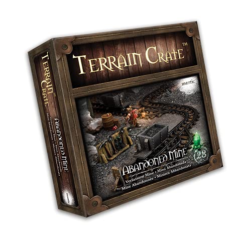 Mantic Games Abandoned Mine 28mm Pre-Colored Terrain Set (MGTC115)