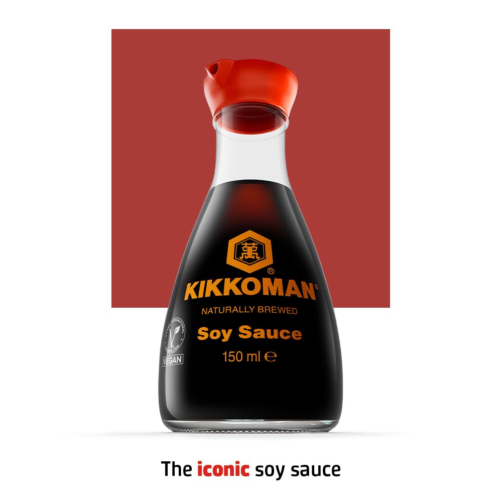 Kikkoman Teriyaki Stir Fry Sauce with Roasted Garlic - Rich Umami Flavor | 250ml 9