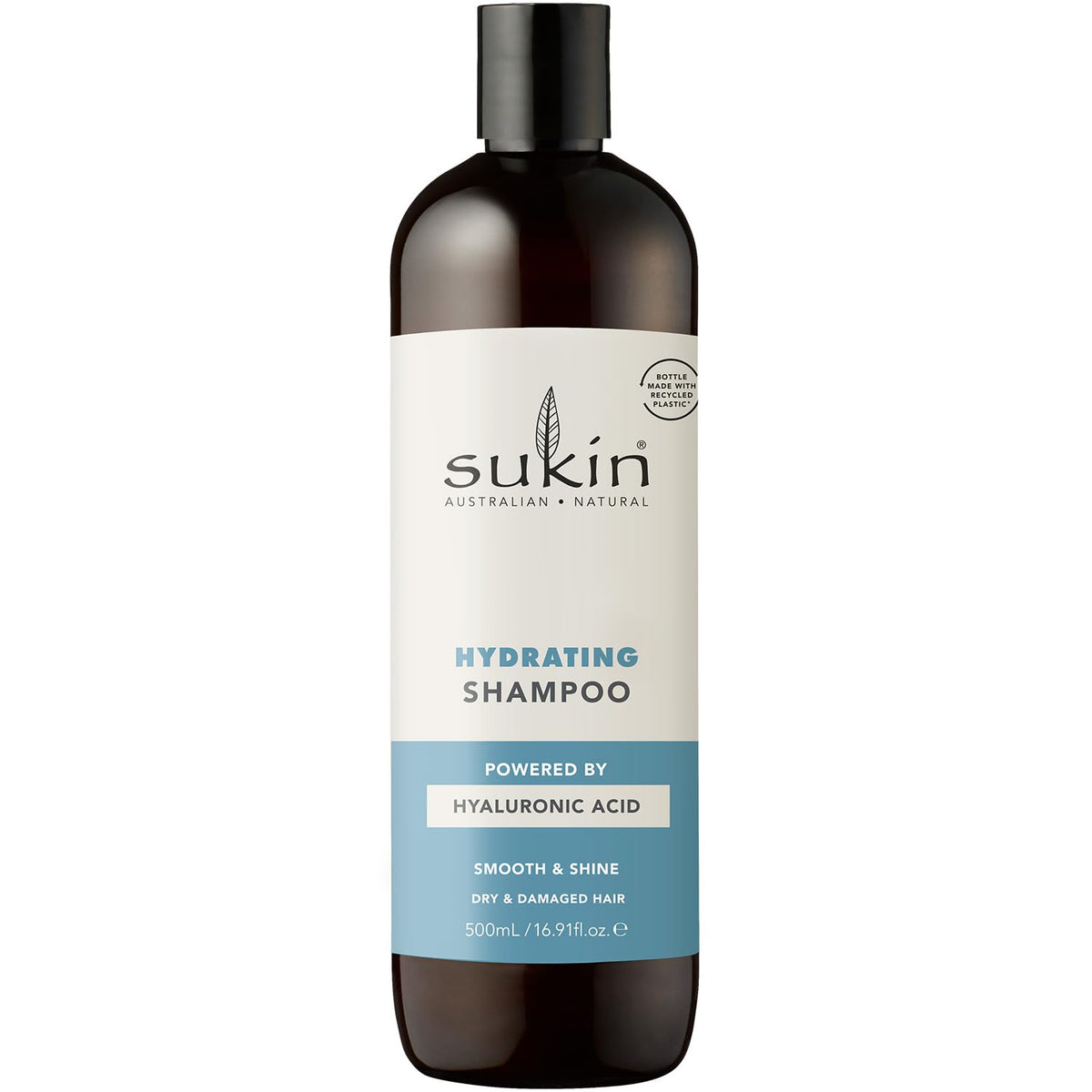 Sukin Hydrating Shampoo - 500ml | Natural Ingredients | Vegan & Cruelty-Free