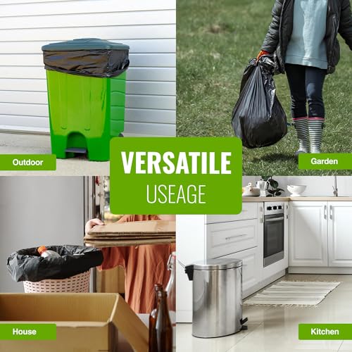 EcoBag Extra Strong Heavy Duty Refuse Sacks - 50 Pack Recyclable Bin Bags 6