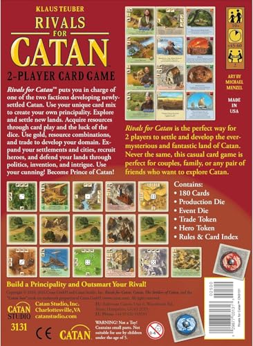 CATAN The Rivals Board Game | 2 Players | Ages 10+ | 45-120 Minutes 9