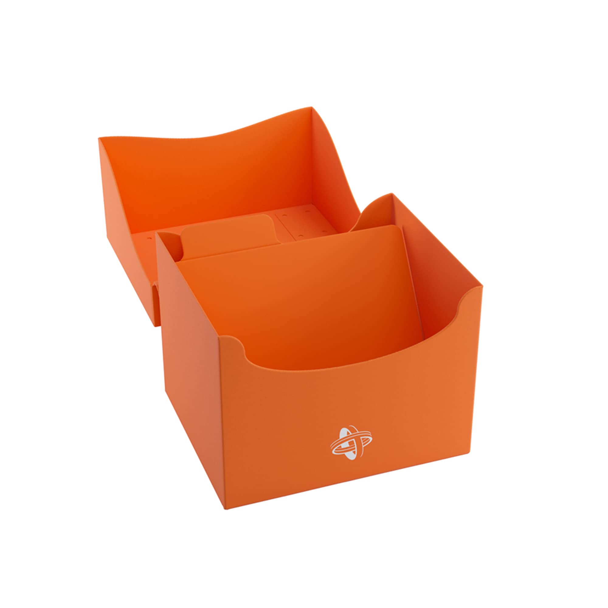 Galápagos Jogos Gamegenic Side Holder 100+ XL - Orange | Holds 100 Double-Sleeved Cards | Portable