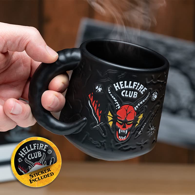 Stranger Things Hellfire Club - Hellfire Club Logo Ceramic Mug (Z109890)