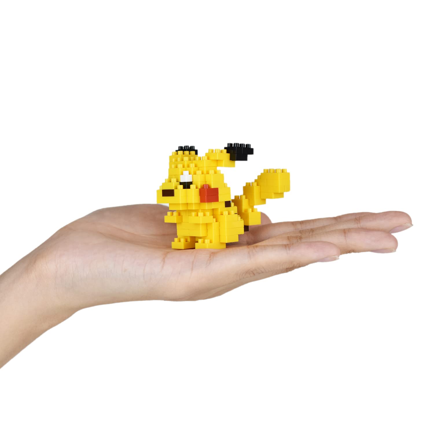 nanoblock Pokemon Pikachu Building Set - 3D Miniature Model | NBPM_001 5