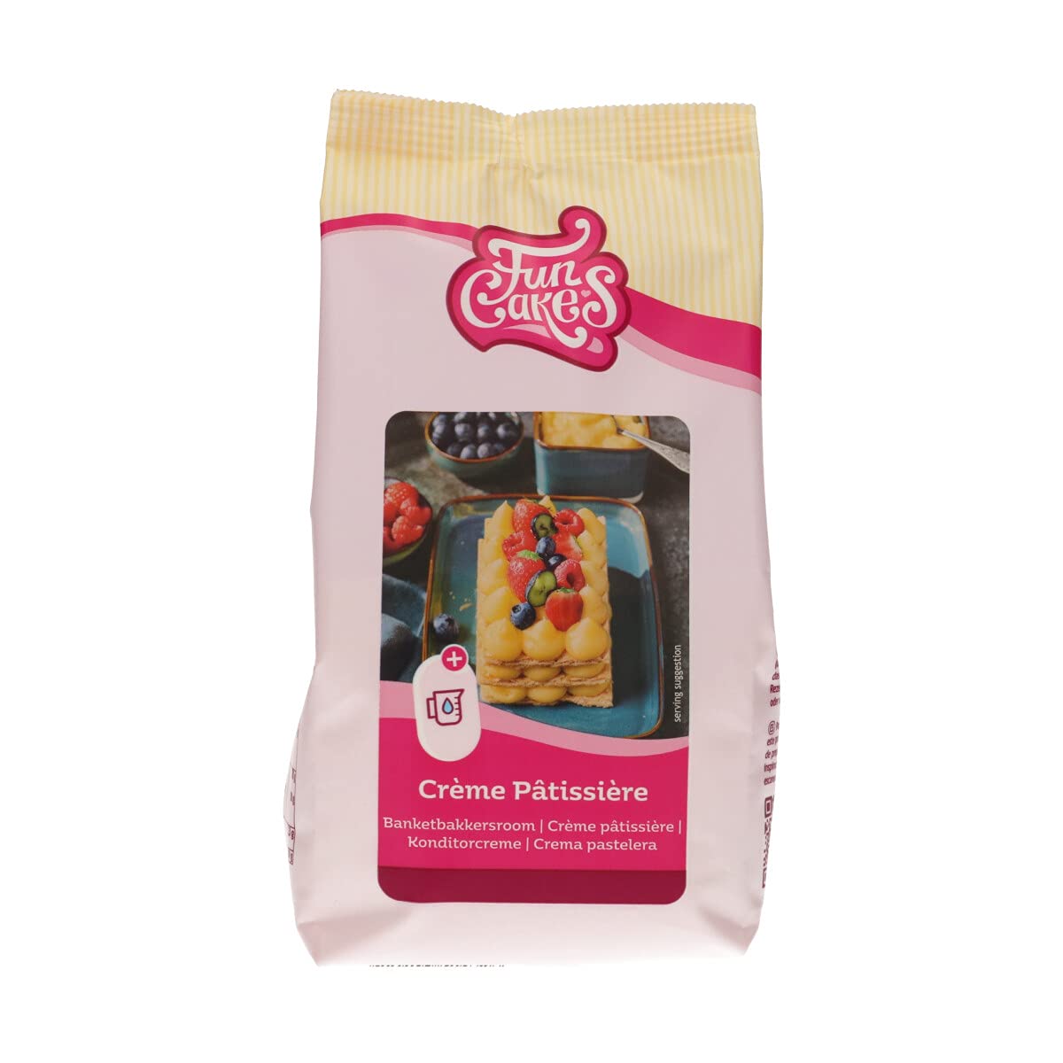 FunCakes Crème Pâtissière Mix - 500g | Easy Custard Mix | Bake Stable