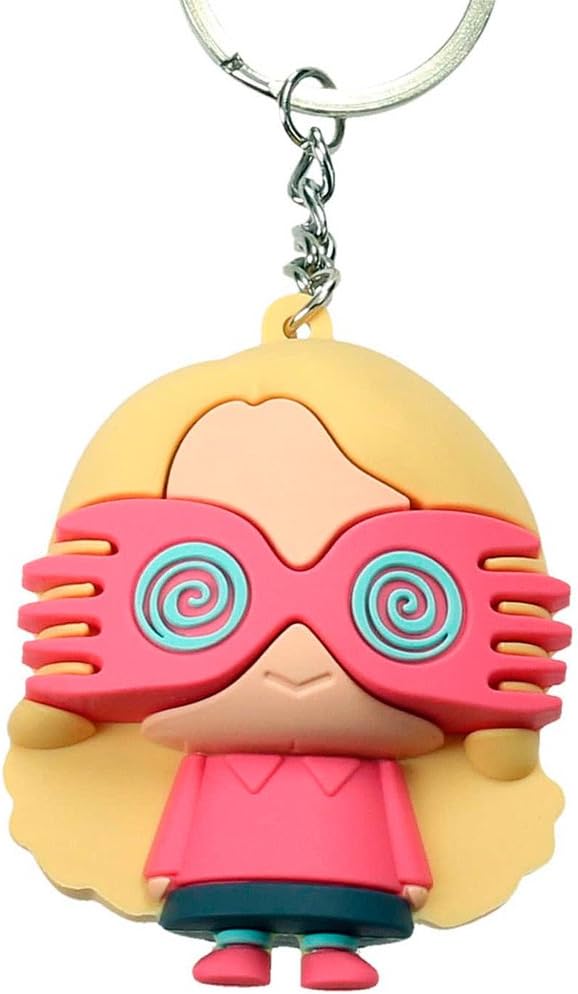 SD Toys Luna Lovegood Chibi Rubber Keychain (SDTWRN20455)