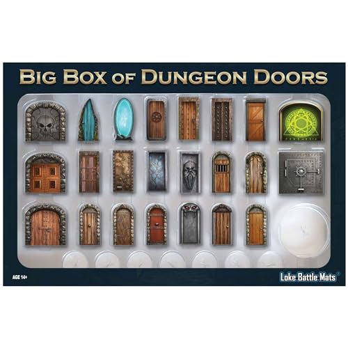 Loke Big Box of Dungeon Doors RPG Accessory (038LBM)