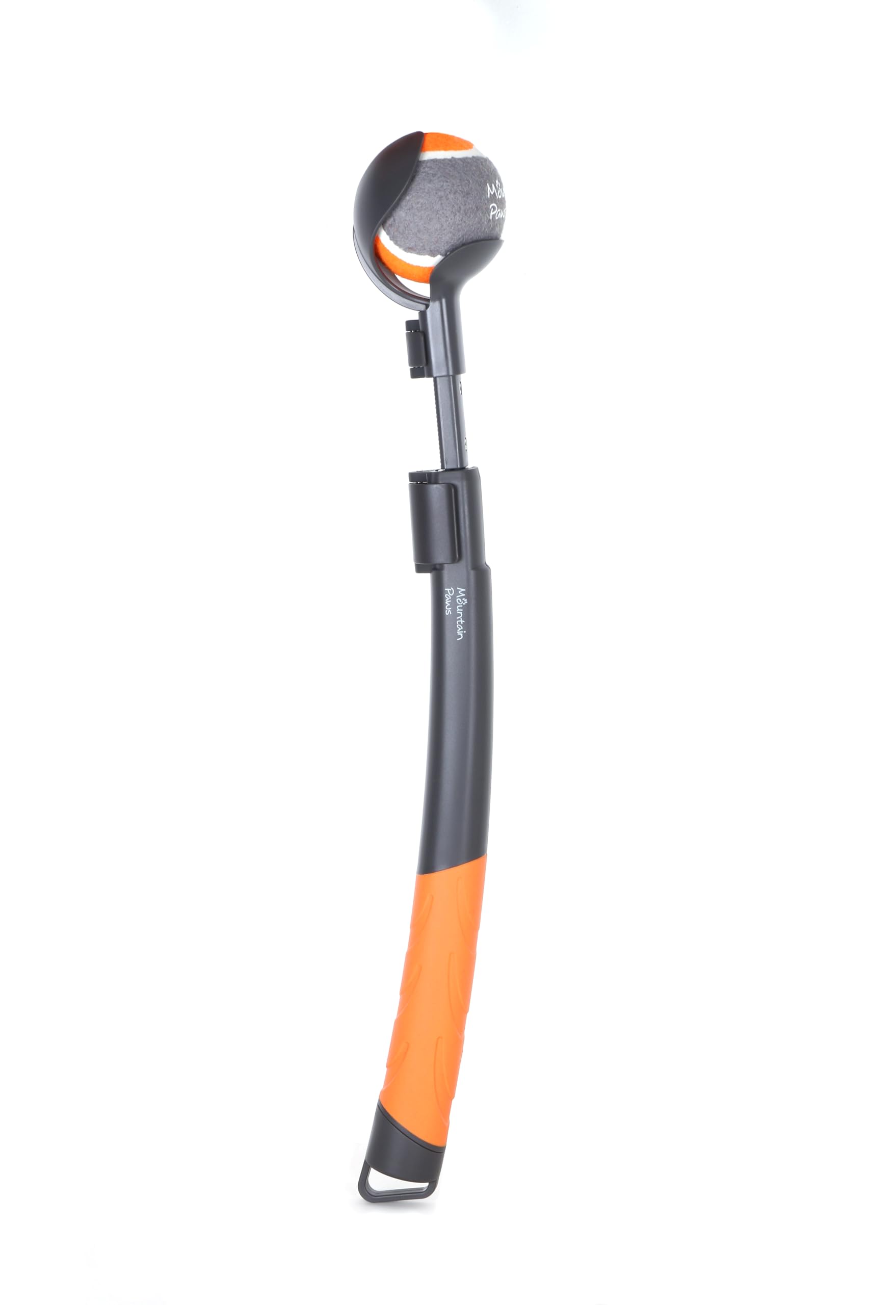 Mountain Paws Adjustable Dog Ball Thrower - Telescopic Handle | Includes 1 Tennis Ball | Lightweight 1