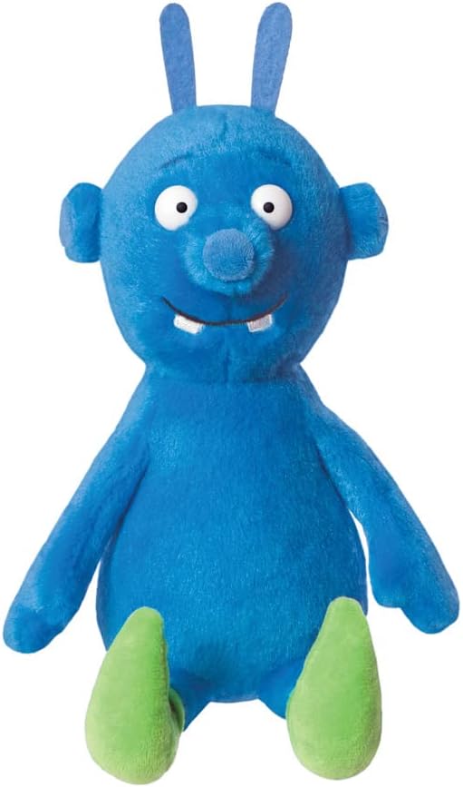 Aurora Bill the Smoo Soft Toy - Eco-Friendly Plush from The Smeds and The Smoos, Blue 1