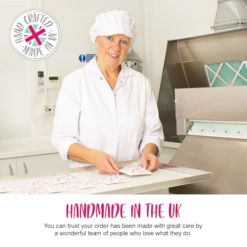 Anniversary House 7 Pack Candy Cane Edible Cake Toppers | Handcrafted Sugar Decorations | Made in UK 4