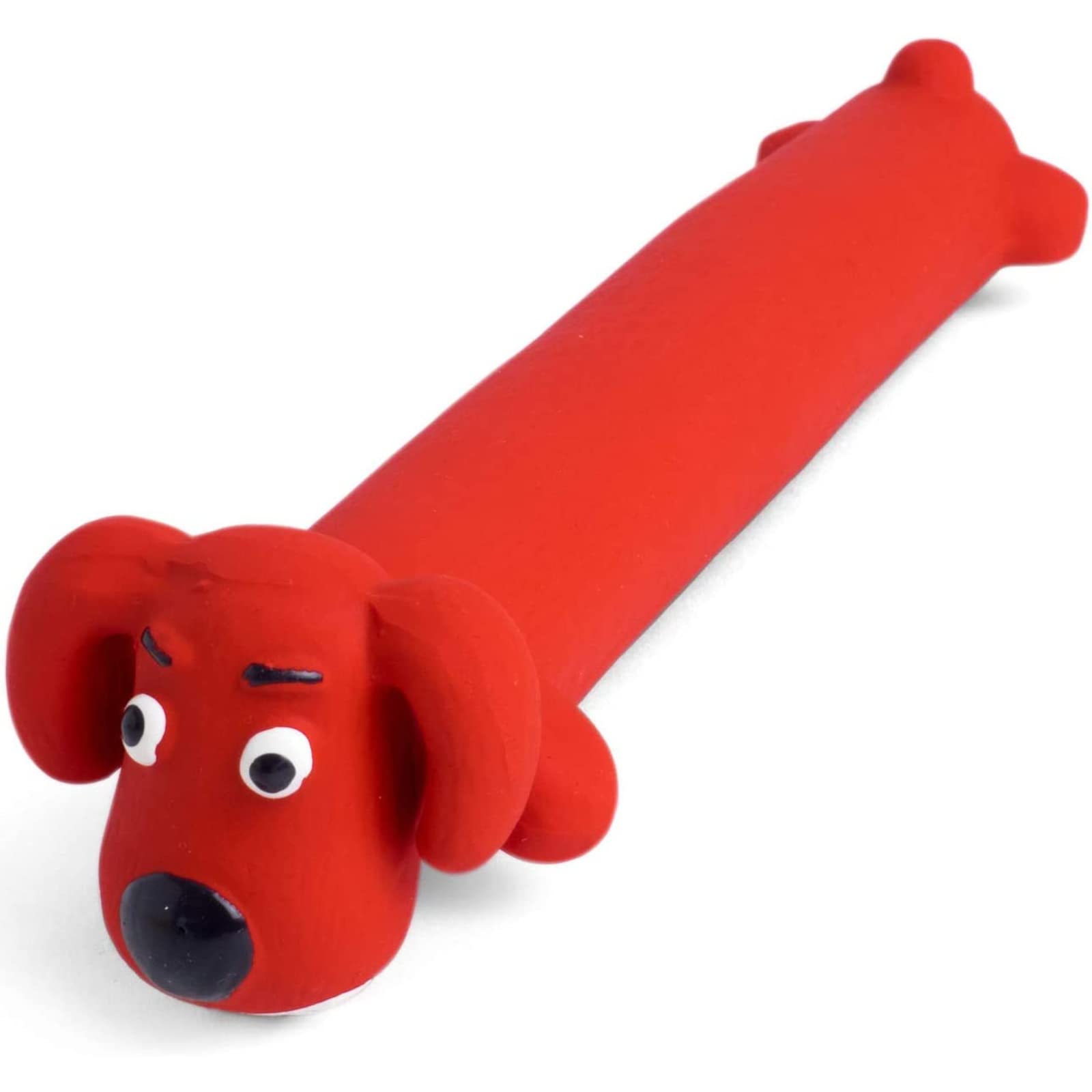 Petface Soft Latex Loofah Chew Toy - Squeaker Included | Water Resistant | Assorted Color
