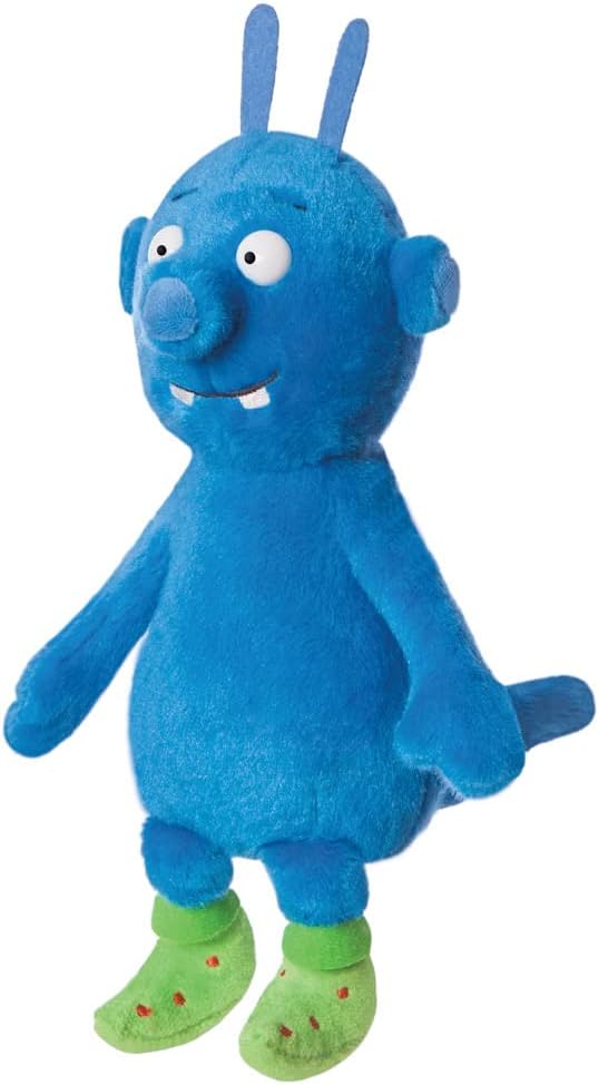 Aurora Bill the Smoo Soft Toy - Eco-Friendly Plush from The Smeds and The Smoos, Blue 2