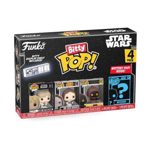 Funko 71511 Star Wars – 4er-Pack Serie 1 Bitty Pop!