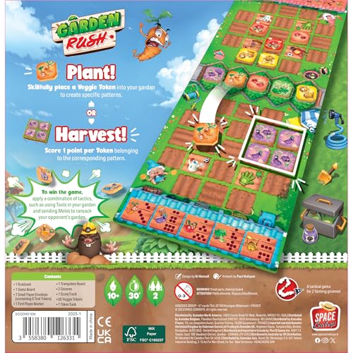 Space Cowboys Garden Rush Board Game 8