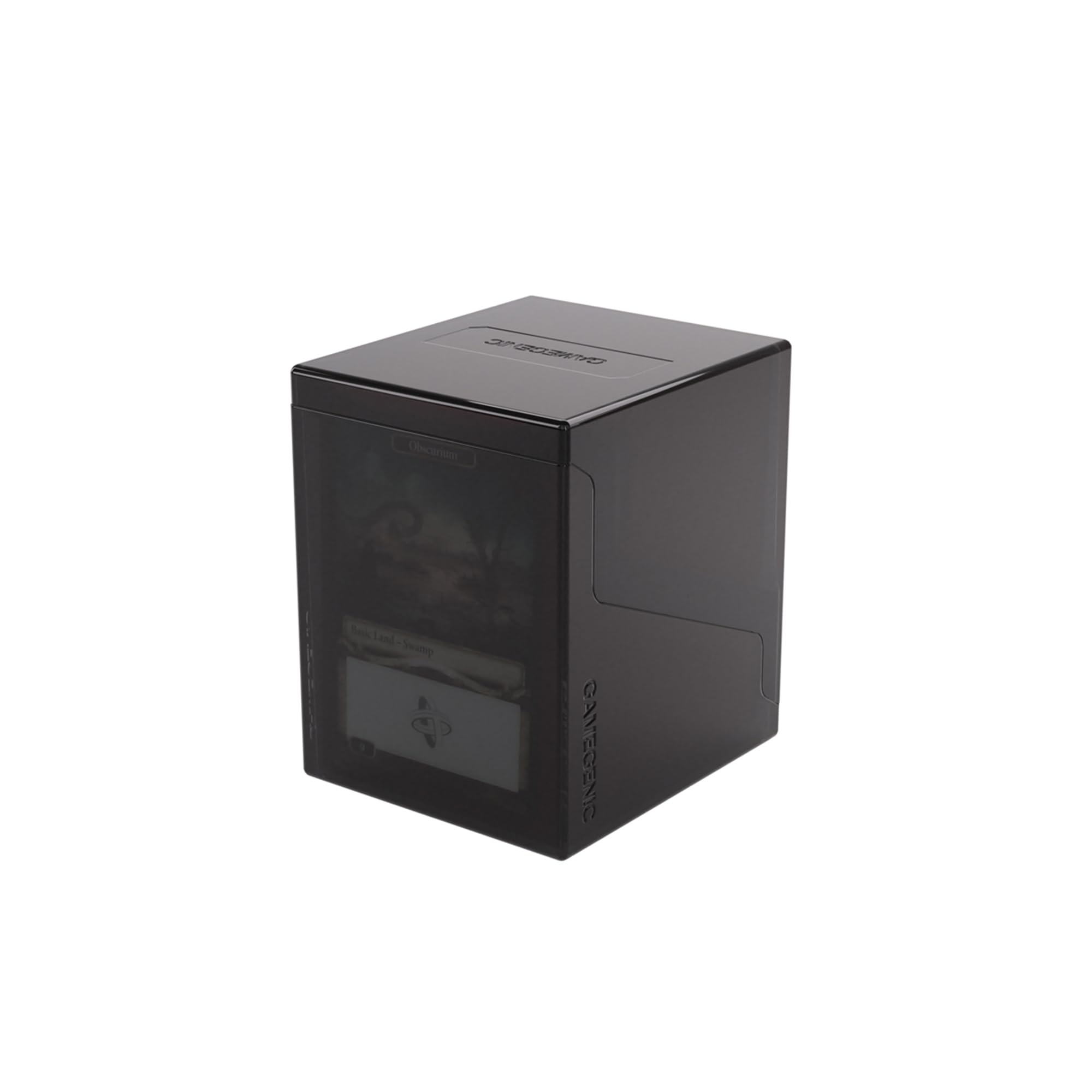 Gamegenic Bastion 100+ XL Deck Box - Black | Holds 100+ Double-Sleeved Cards | Lockable