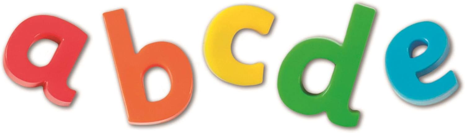 Galt Magnetic Letters - 80-Piece Lowercase Educational Playset for Ages 3+ 2
