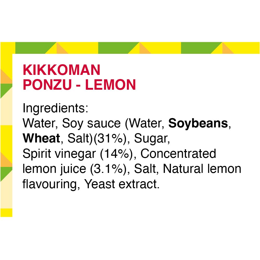 Kikkoman - Ponzu Citrus Seasoned Soy Sauce 1L 3