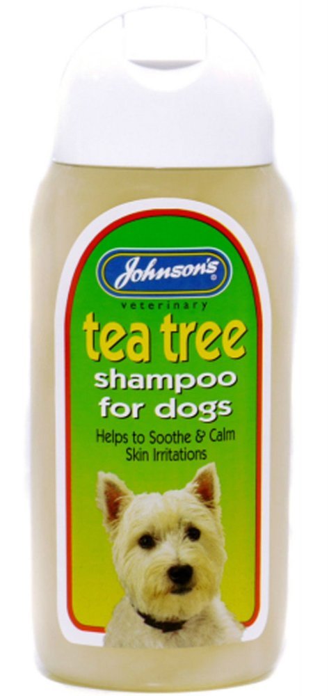 Johnsons Tea Tree Soothing Shampoo for Dogs - 200ml | With Aloe Vera | Promotes Healthy Coat