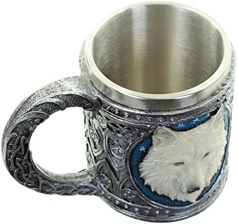 Puckator - SK371 Decorative Skull & Bone Tankard with Bone Handle Beer Mug