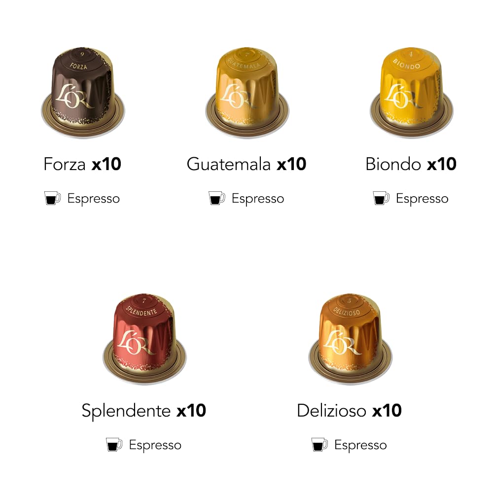 L"OR Grand Assortment Variety Bundle Coffee Pods x20 (Pack of 20, Total 200 Capsules) 4