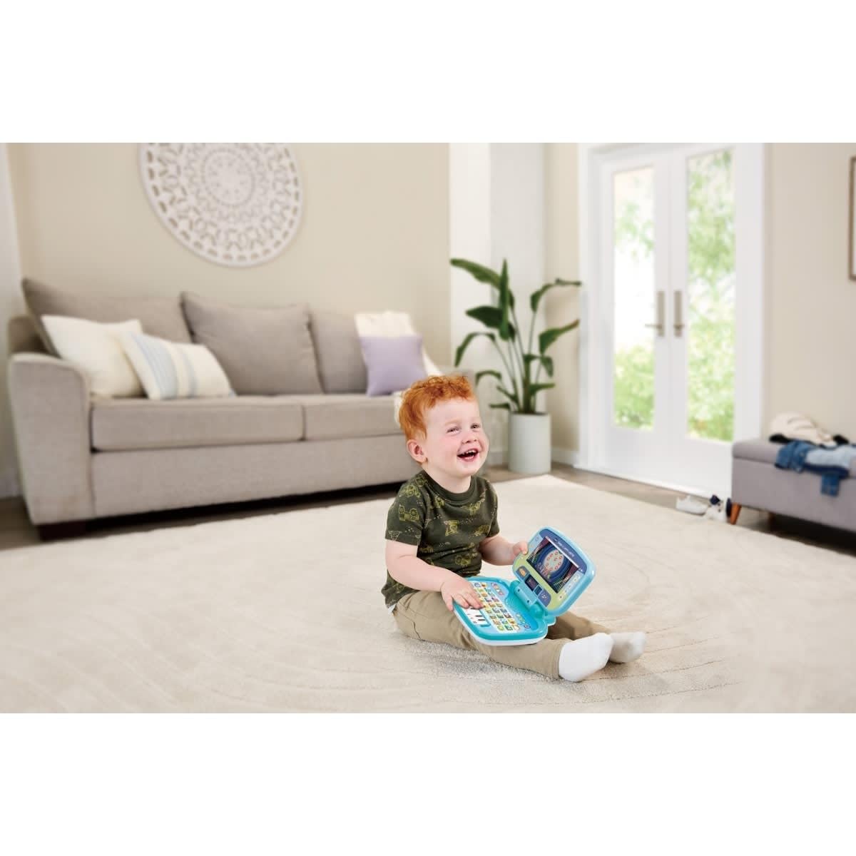 VTech Swipe & Learn Laptop - Phonics, Counting, Early Computer Skills | Ages 18-36 Months 2