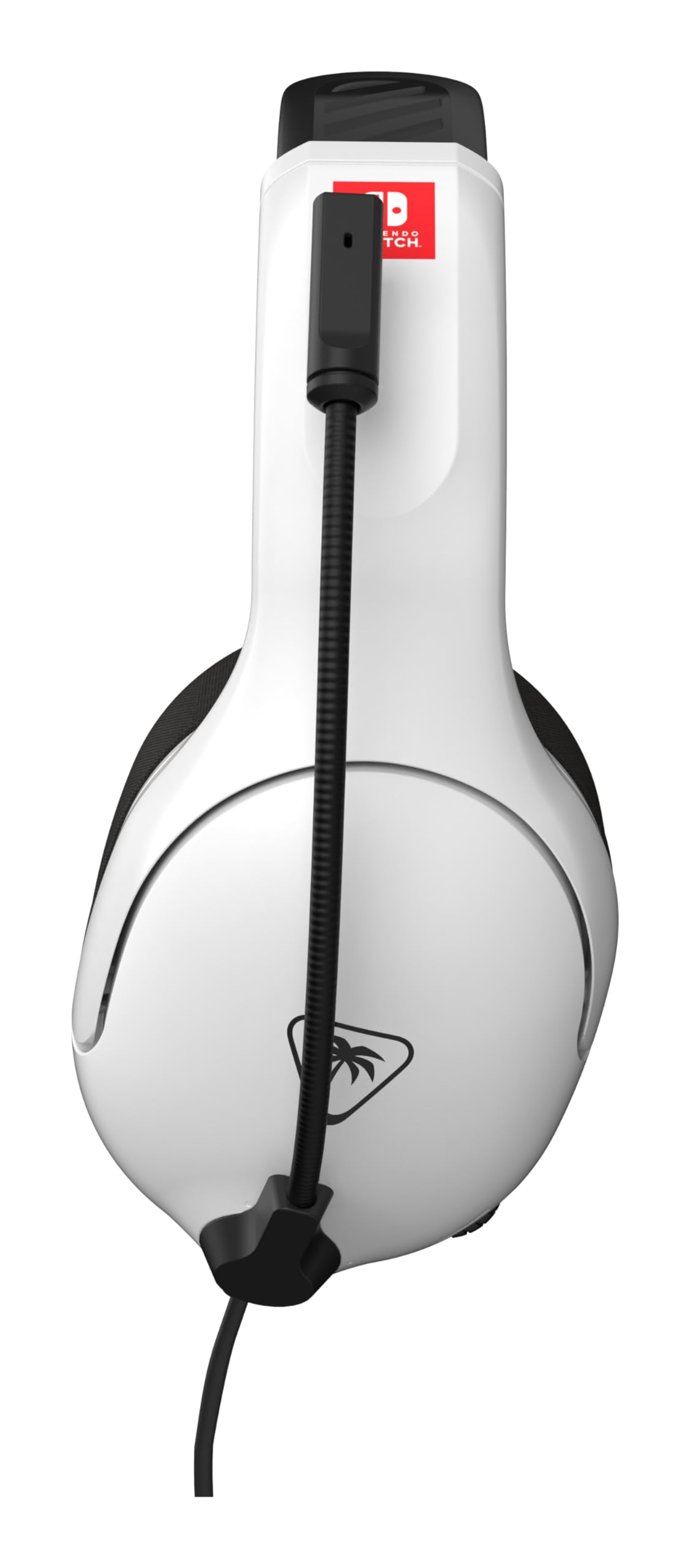 Turtle Beach Airlite Fit Black and White Wired Gaming Headset with Flip-to- 2