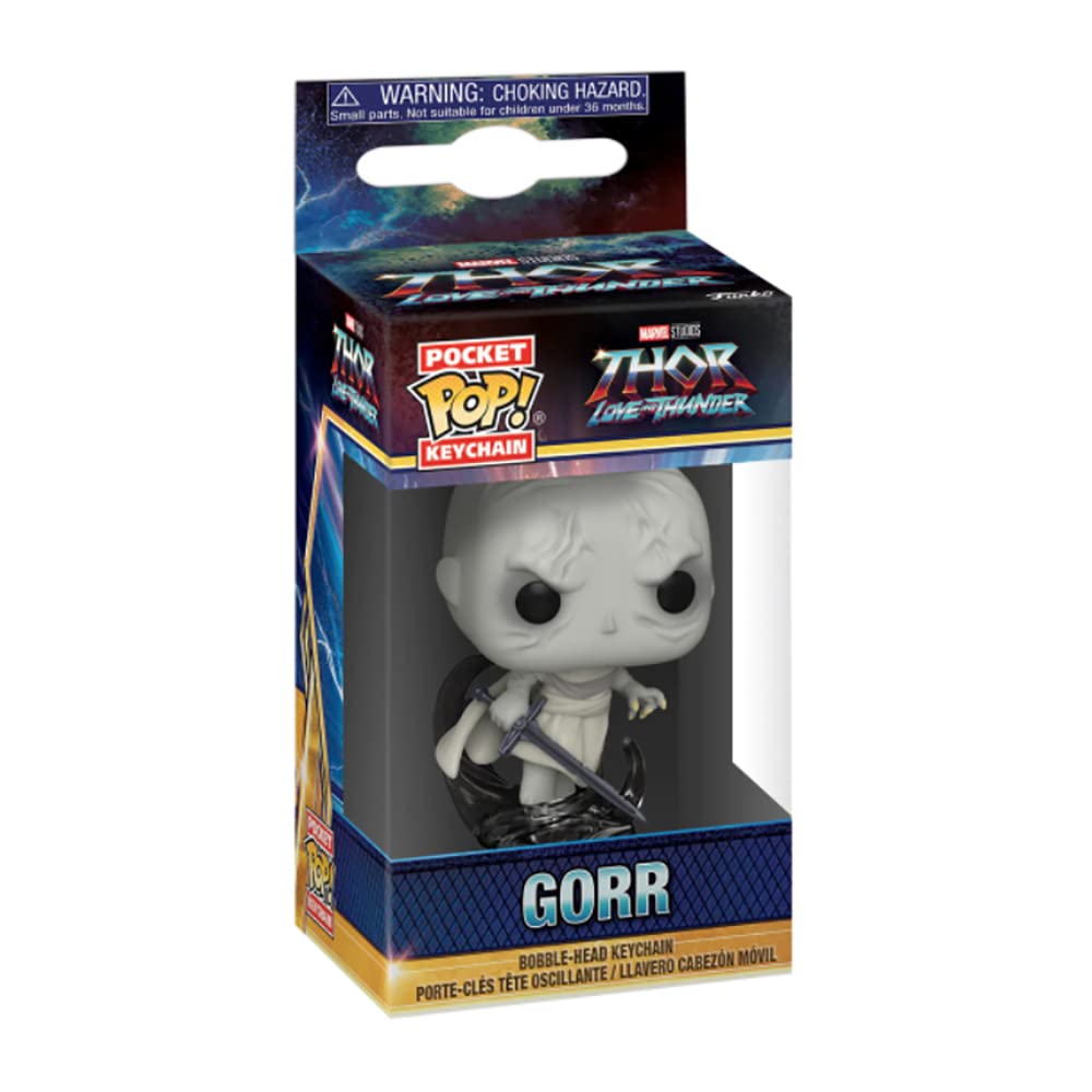 Funko POP! Keychain: Marvel - Thor: Love and Thunder - Gorr - Collectible Mini Figure - Official Merchandise