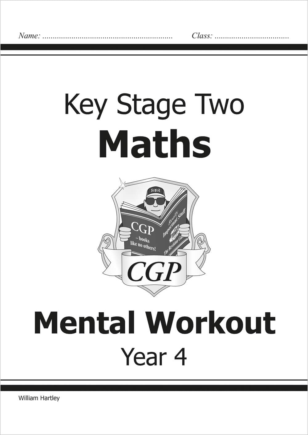 CGP KS2 Maths - Year 4 Mental Maths Workout | Ages 8-9 | Paperback