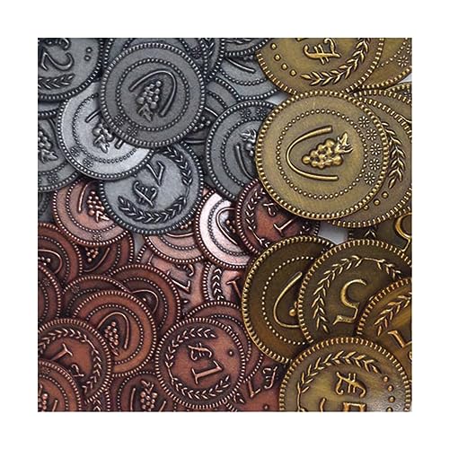 Weinbau: Metal Lira Coin Upgrade Pack Brettspiel