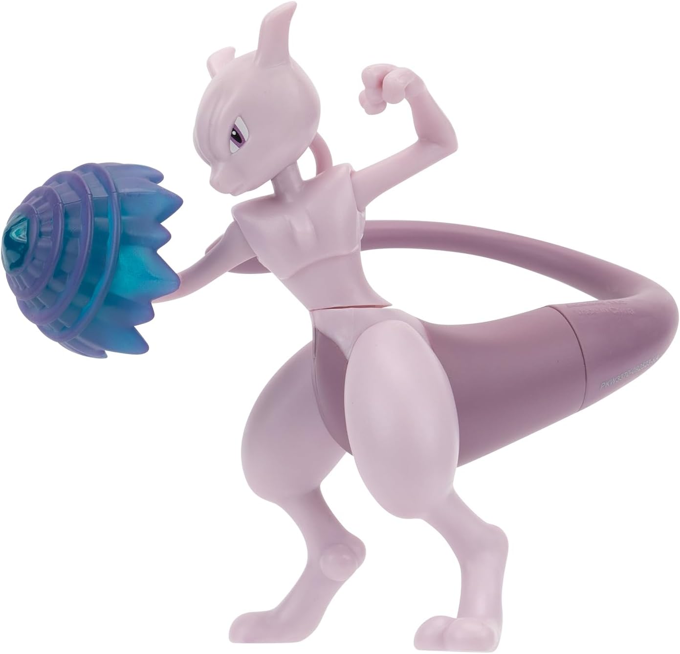 Pokémon Mewtwo Battle Feature Figure - 4.5-Inch Action Figure with Psychic Blast Launcher