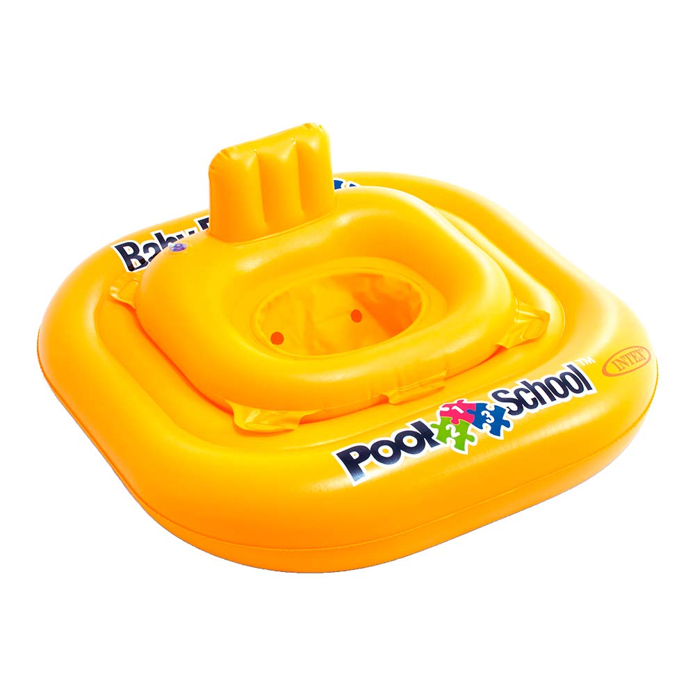 Intex 56587EU Deluxe Baby Float - Square Ring with Back Support for Stability 2