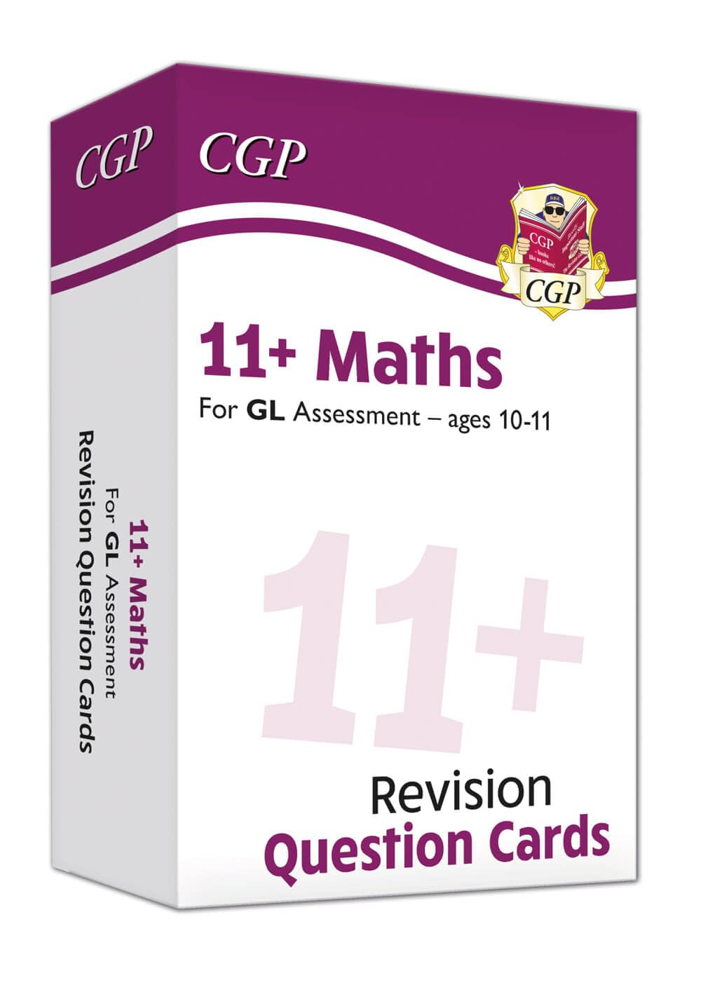 CGP Books 11+ GL Maths Practice Question Cards - Ages 10-11 | 96 Pages | Cards
