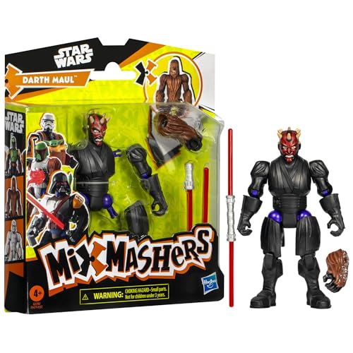Star Wars MixMashers Darth Maul Action Figure - Custom Mix-and-Match Play for Kids 10