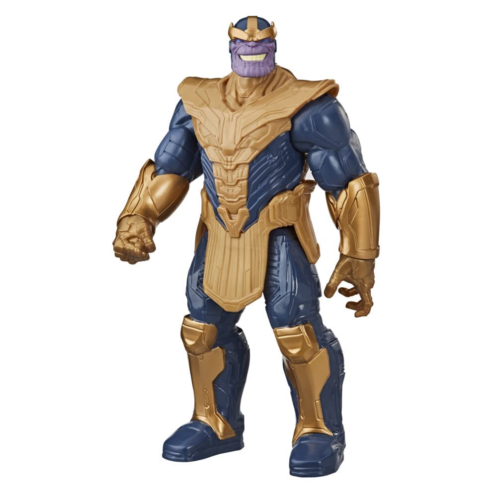 Hasbro Titan Hero Series Blast Gear Deluxe Thanos Action Figure - 30 cm, Ages 4+