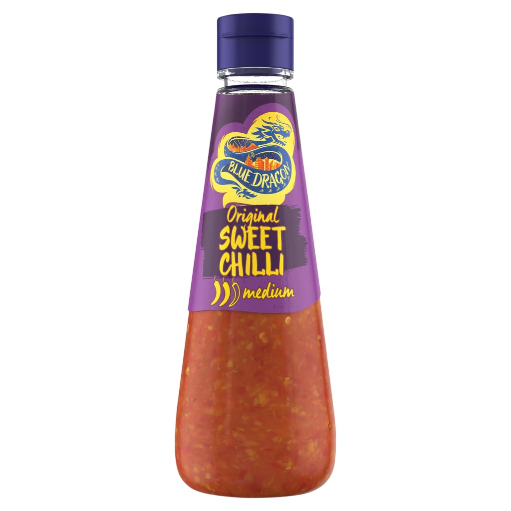 Blue Dragon Sweet Chilli Sauce - Authentic Thai Flavour | 20% Red Chillies | 250ml Bottle 1