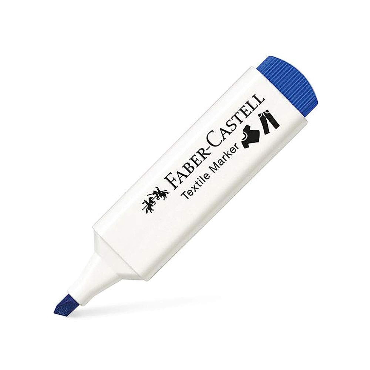 Faber-Castell Textile Marker Blue, Art, Craft Supplies 1