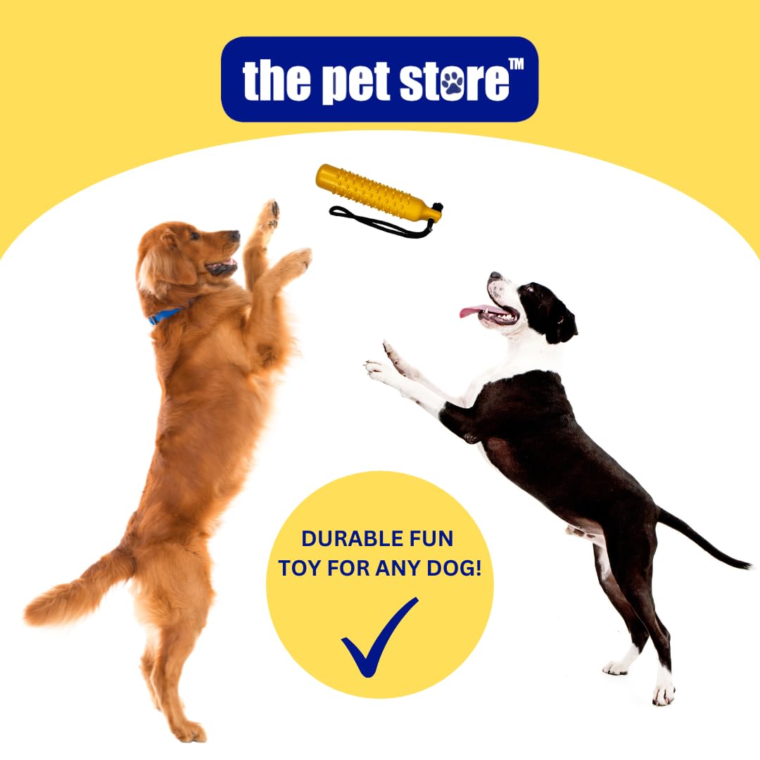 Pet Store Gorilla Tuff Floating Training Dummy - Durable TPR for Water Retrieval | Emperor Yellow 4