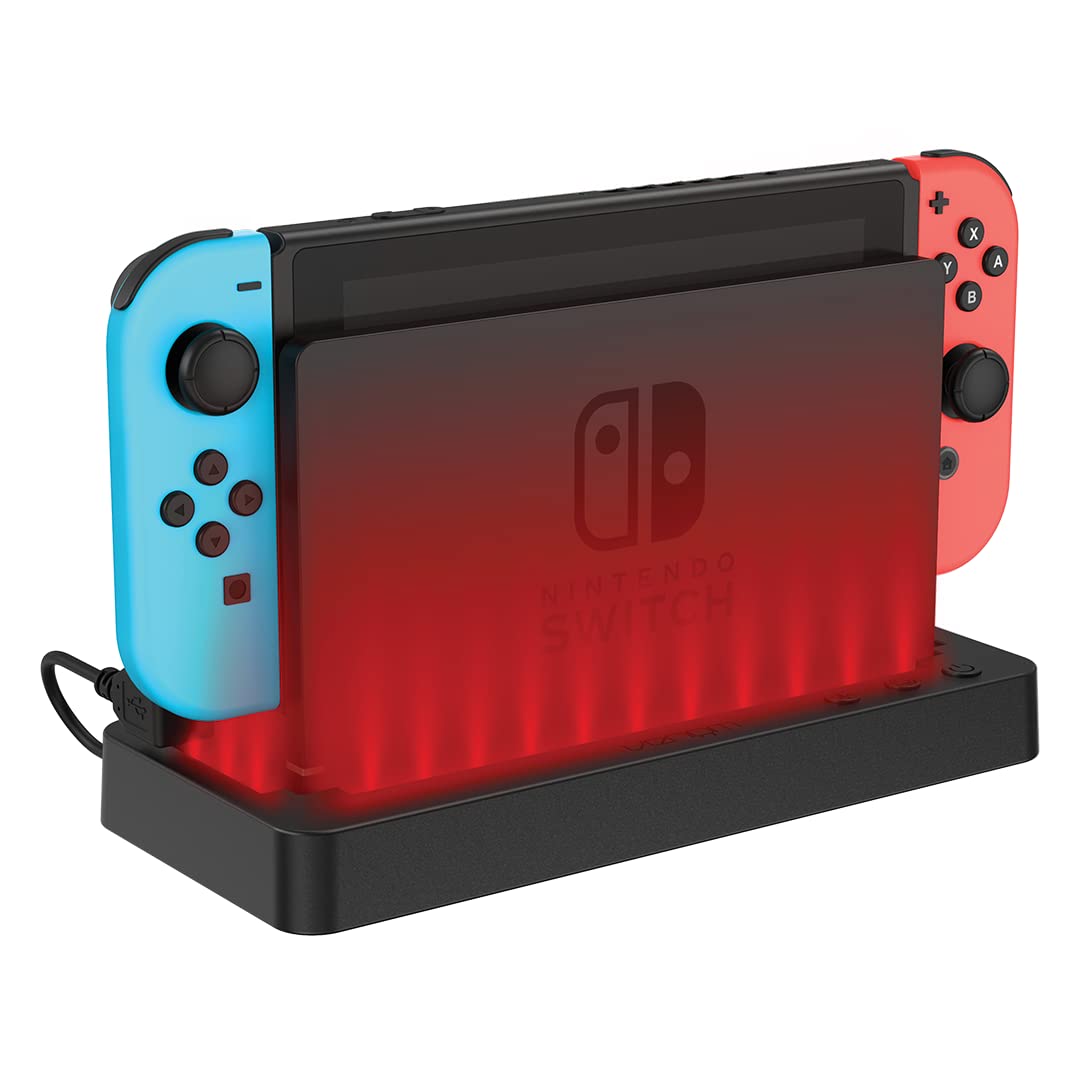Venom Multi-Colour LED Light-up Console Stand for Nintendo Switch and OLED Model
