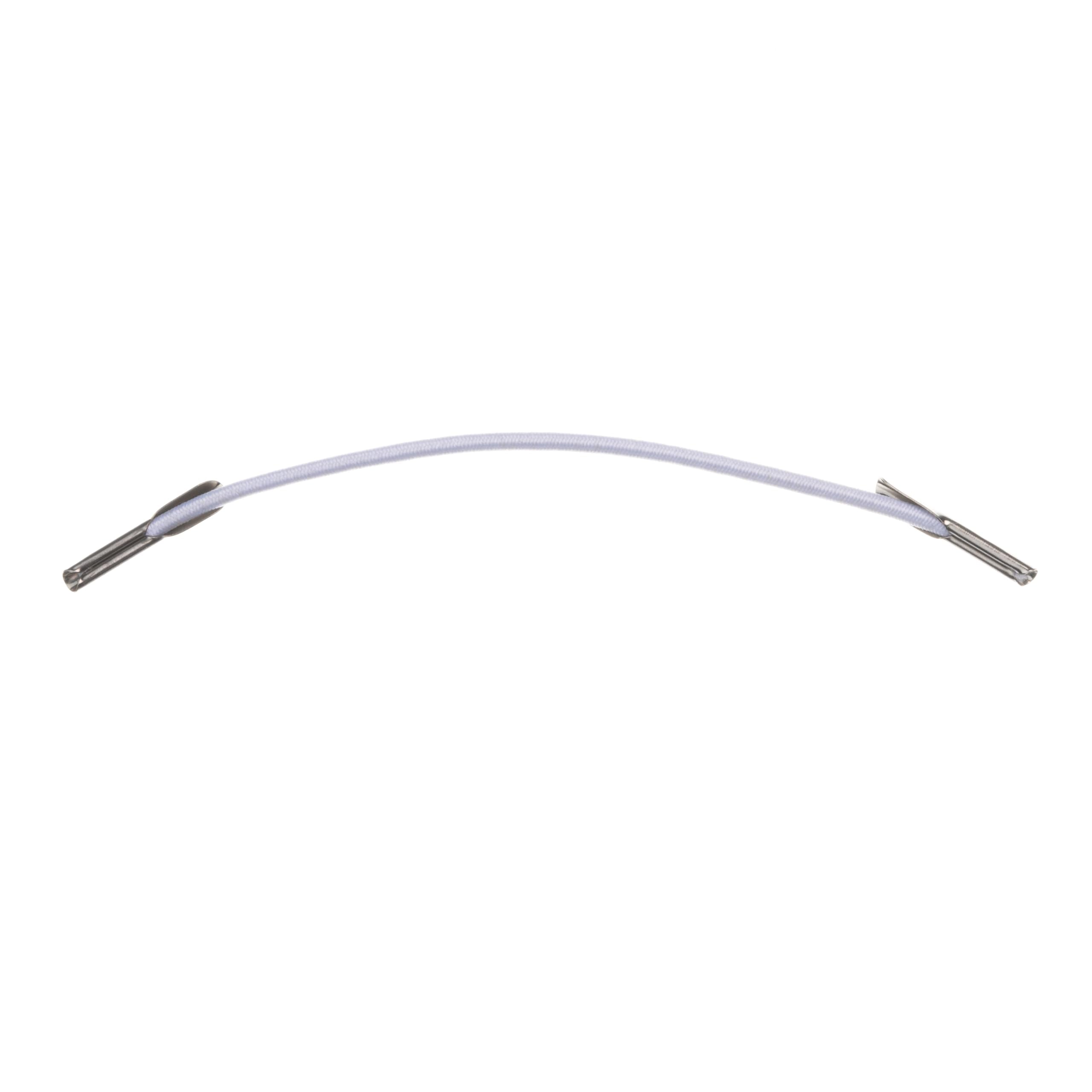 SECO Elasticated Cross Bar Treasury Tags - 100mm Length, Metal Ends, Pack of 100 3