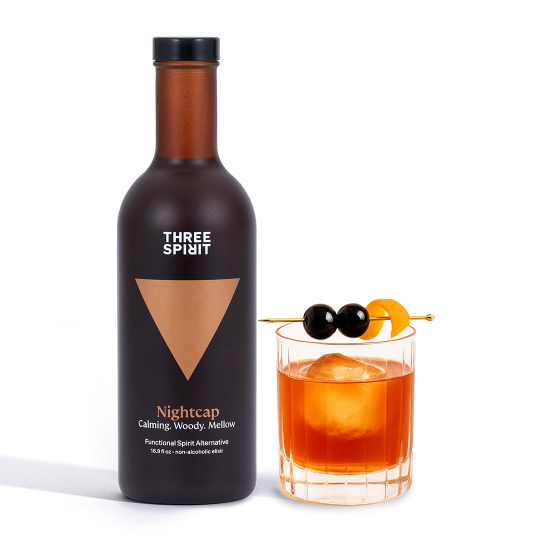Three Spirit Non-Alcoholic Alternative Spirit - The Nightcap, 50cl | Vegan, Gluten-Free 1