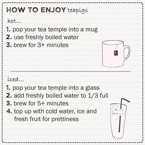 Teapigs Honeybush & Rooibos 50 Tea Temples 6