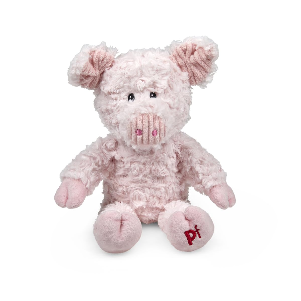 Petface Little Peony Pig Plush Dog Toy - Durable Design with Built-in Squeaker | Polyester 1