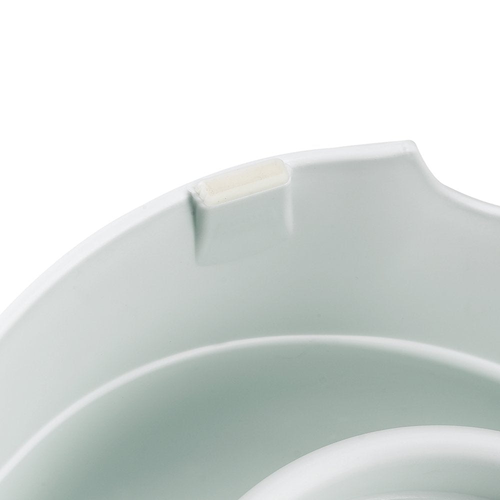 Ferplast Azimut 1500 Automatic Pet Feeder - 1.5L Capacity | White Plastic | Non-Slip Base 6